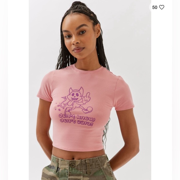 Urban Outfitters Tops - Urban Outfitters cropped t